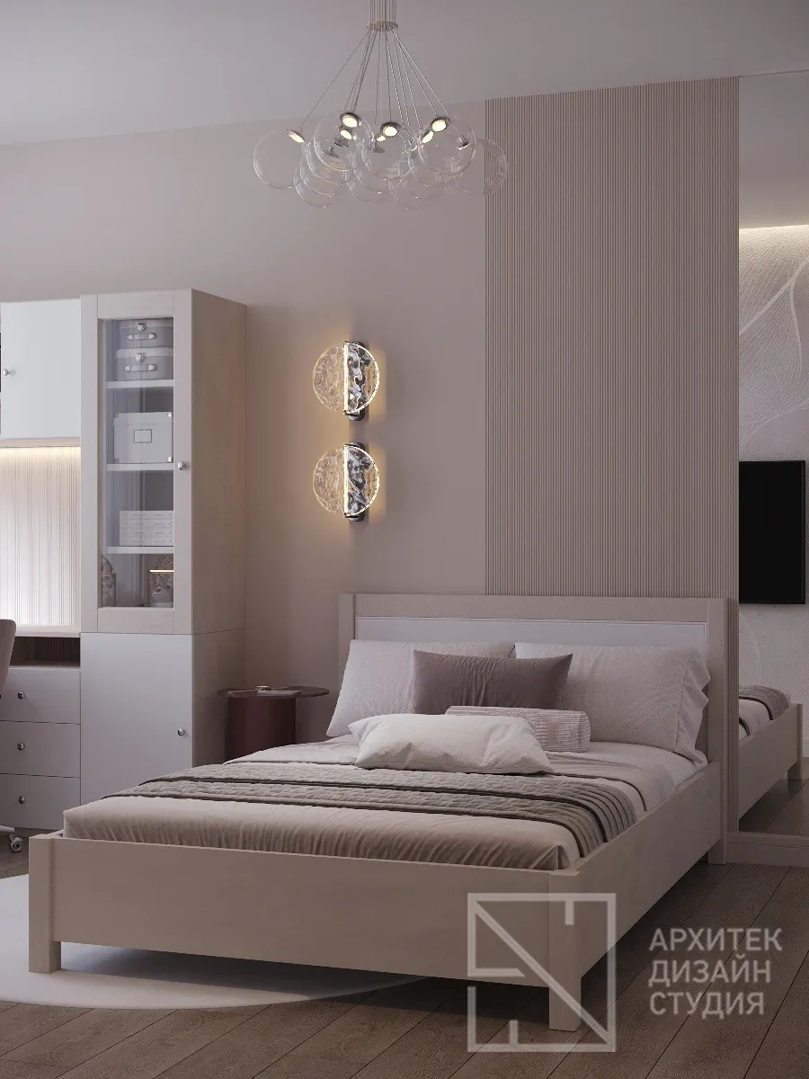 Дизайн интерьера квартиры в г. Абакан по ул. Авиаторов 1Д - Детская - Фото 1