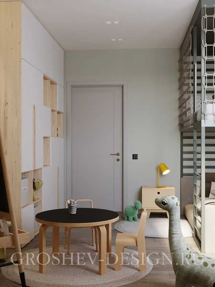 Дизайн интерьера квартиры в г. Абакан по ул. Кирова 212 А - Детская - Фото 6